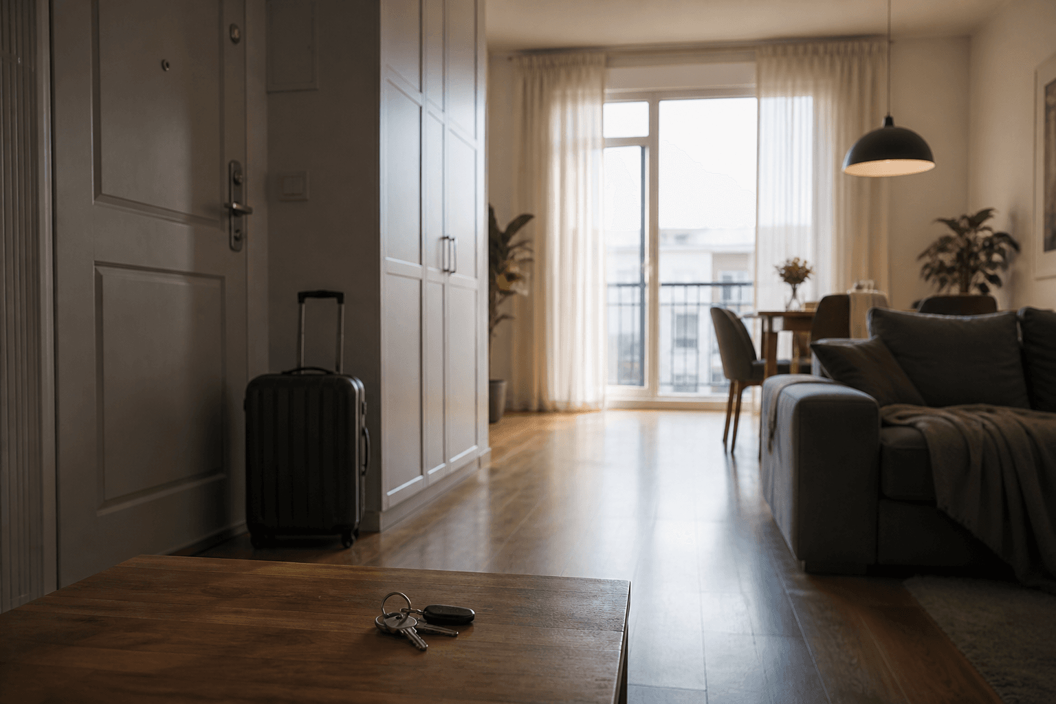 Illustrative scene for the Airbnb 2020 case